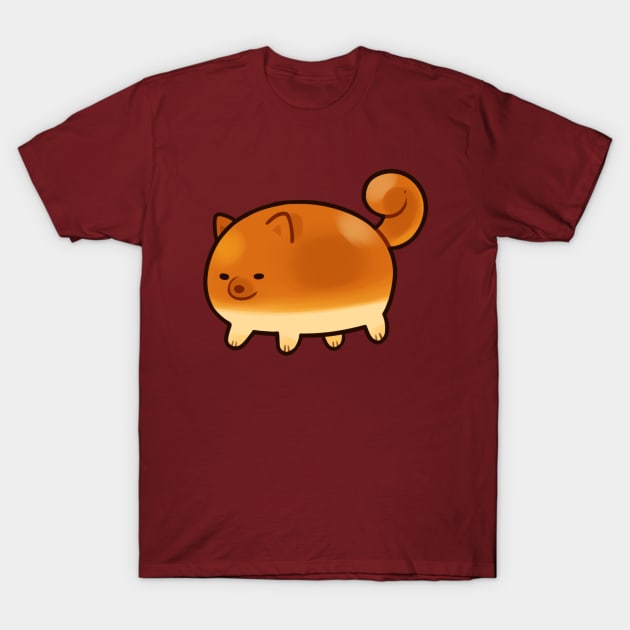 Bread Doggo - Round Boi T-Shirt by giraffalope